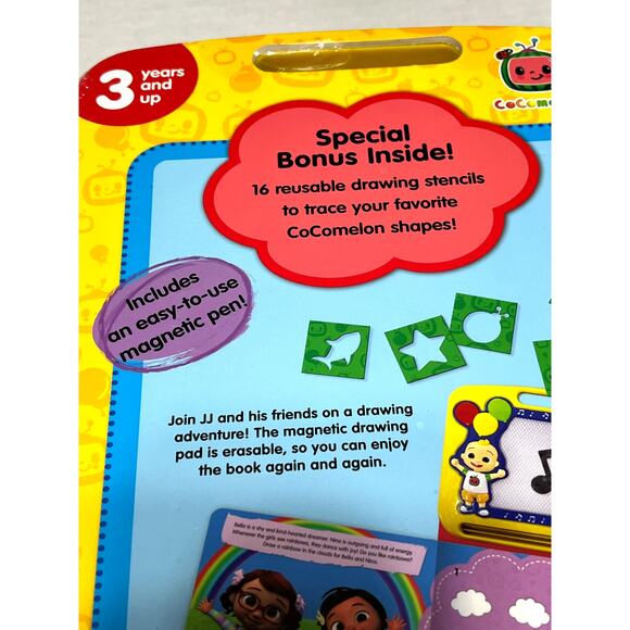 Cocomelon Learning Series Activity Story Board Book Learning Writing 3 Up New - Picture 6 of 7